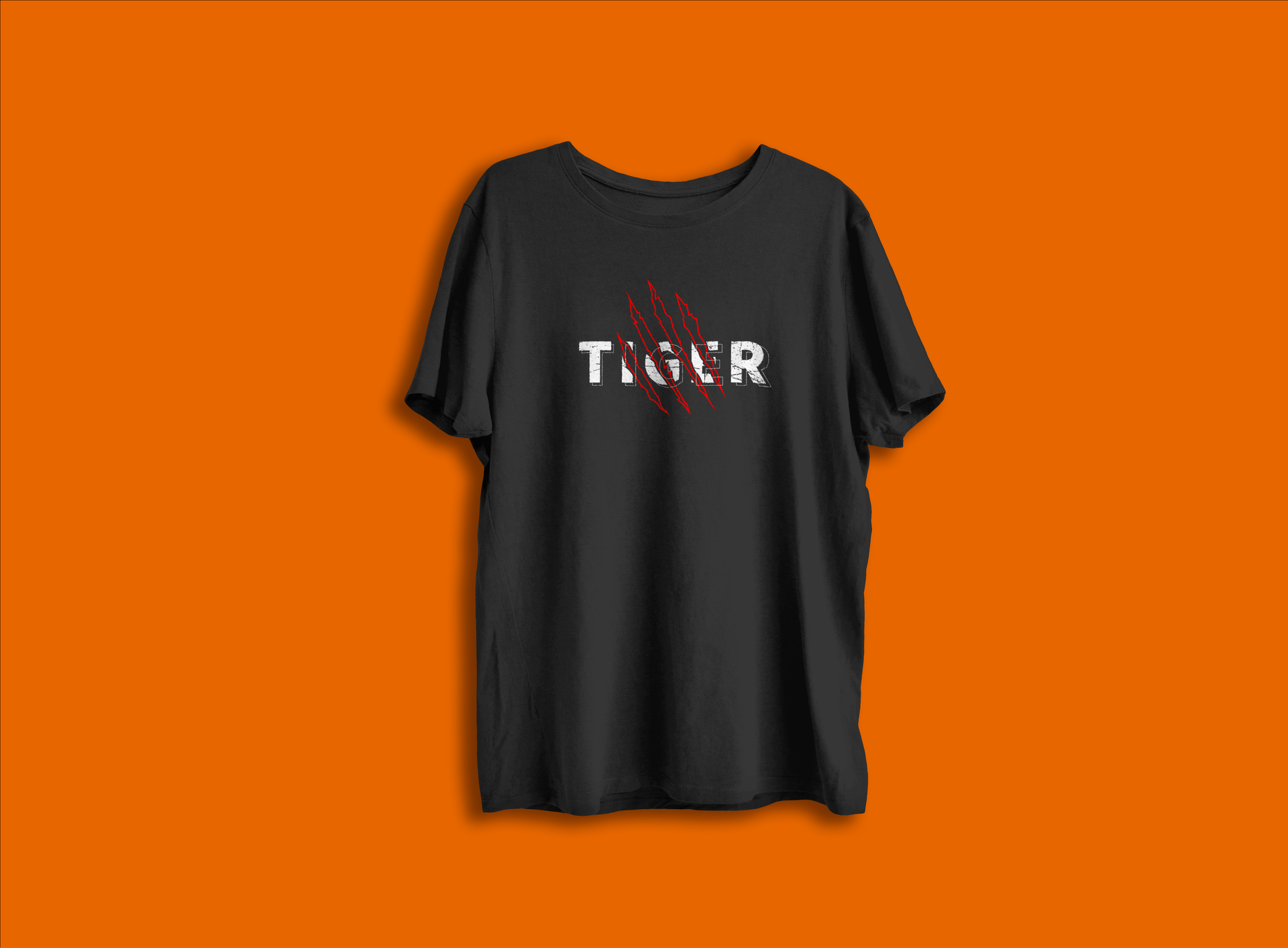 Typographic Tiger Claw